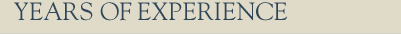 Years of Experience